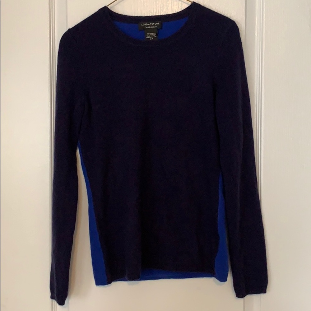 Two tone sweater